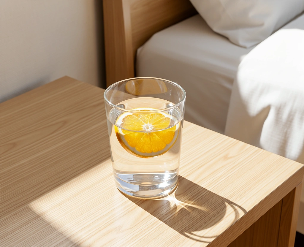 Morgendliche Hydratation